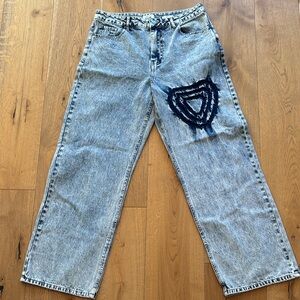 Forever 21  Light Blue Boyfriend Jeans